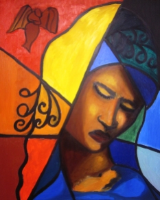 Mariam: Oil on Canvas: 16"x24" 2011
